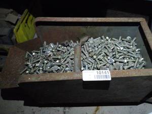 lot 10141 image: Bin of Hex Head Bolts