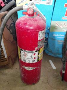 lot 10049 image: Red Fire Extinguisher