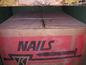 lot 10080 image: Case of Smooth 80x Galvanized Nails