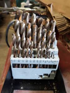 lot 10028 image: Drill Bit Set in Case