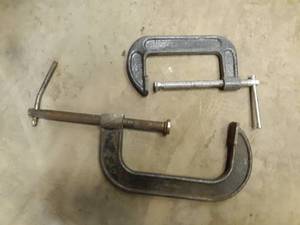 lot 10029 image: Two C Clamps