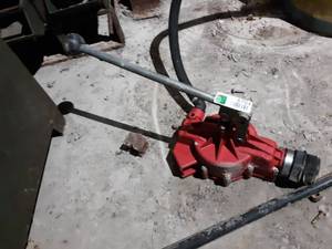 lot 6704 image: Hand Operated Pacer Drum Pump