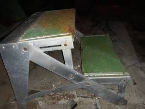 lot 6584 image: Metal Folding Stairs