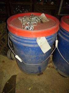 lot 6612 image: Bucket of Campbell Coil Chain 400ft Appears to be Full