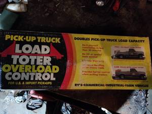 lot 6609 image: Pickup Truck Overload Control