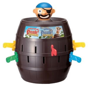 lot 31493 image: TOMY Super Pop Up Pirate Toy