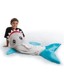lot 34066 image: Snuggie Tails Shark Blanket - Case lot of 6 ea.
