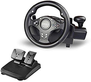 lot 34077 image: DOLIOV R270 RACING GAME WHEEL