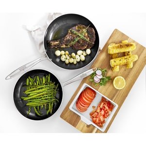 lot 34090 image: Phantom Cookware Ceramic NonStick Pan Set