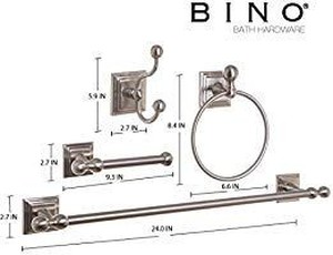 lot 34104 image: BINO BATHROOM HARDWARE SET