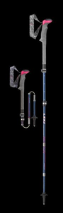 lot 34152 image: LEKI WOMENS MICRO CARBON TREKKING POLES