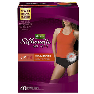 lot 34163 image: Depend Briefs for Women