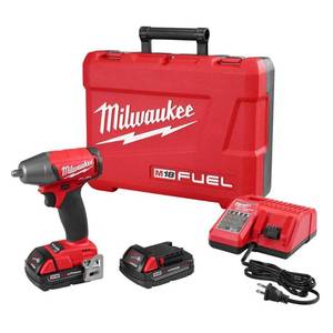 lot 34170 image: Milwaukee 2754-22CT M18 Fuel 38 Impact Wr- Cp Kit