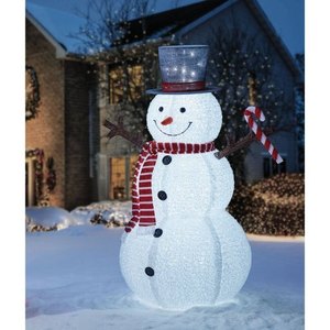 lot 34187 image: Members Mark 72 Pop-Up Snowman