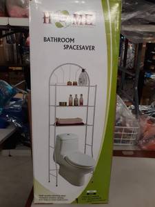 lot 34218 image: GREENLEAF HOME - BATHROOM SPACE SAVER