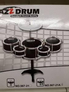 lot 340022 image: TOY JAZZ DRUM SET