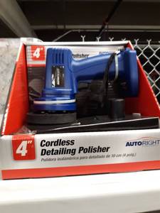 lot 340043 image: AUTORIGHT CORDLESS 4 DETAILING POLISHER