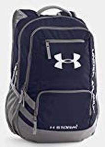 lot 340059 image: Under Armour UA Team Hustle Backpack, MidnightGraphite Silver, One-Size