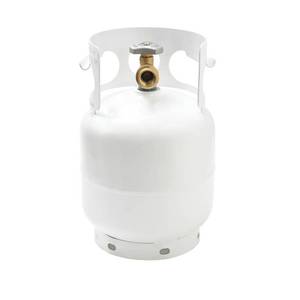 lot 34904 image: Flame King YSN5LB 5lb Propane Tank Cylinder, $43 On Retail