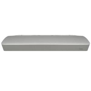 lot 34955 image: NuTone Mantra 30 in. Convertible Under Cabinet Range Hood with Light in Stainless Steel, Silver Retail $184.00  Depot