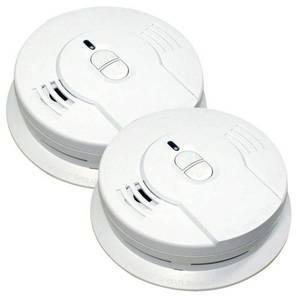 lot 34988 image: Kidde Code One 10-Year Sealed Battery Smoke Detector with Ionization Sensor (2-pack)