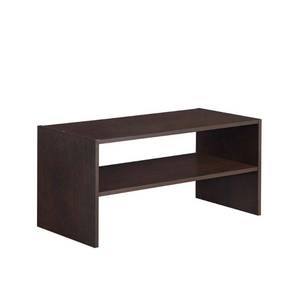 lot 35116 image: ClosetMaid Impressions 11.61 in. x 24 in. Chocolate Laminate Horizontal Shelf Organizer, Brown