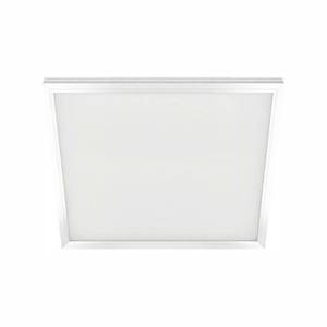 lot 35258 image: Commercial Electric 2 ft. x 2 ft. 48W White Integrated Edge-Lit Flat Panel 8T-Bar Grid Flush Mount LED Troffer with Color Changing CCT