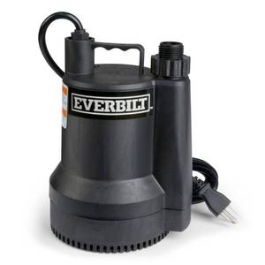lot 36515 image: Everbilt 16 HP Plastic Submersible Utility Pump