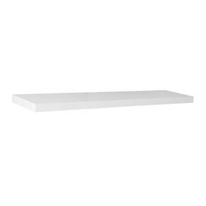 lot 36525 image: Home Decorators Collection 36 in. L x 7.75 in. W Slim Floating White Shelf