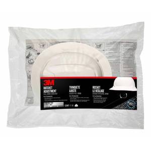 lot 36542 image: 3M Full-Brim Non-Vented Hard Hat with Ratchet Adjustment, White