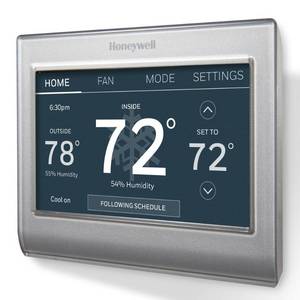 lot 36607 image: Honeywell Wi-Fi Smart Color Thermostat