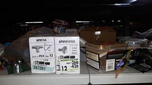 lot 36620 image: Lot of Assorted Items, Bird Feeder, Adapters, Screws, etc.