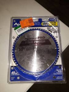 lot 35211 image: Avanti Pro 10 in. x 60-Tooth Fine Finish Saw Blade