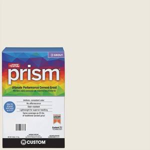 lot 35227 image: Custom Building Products Prism #381 Bright White 17 lb. Grout