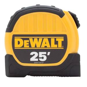 lot 36511 image: DeWalt Tape Measure