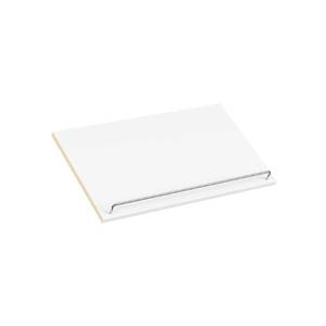 lot 35135 image: ClosetMaid Style Pair 24 in. W White Melamine Angled 2-Shelf Shoe Organizer