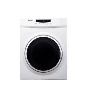 lot 35150 image: Magic Chef 3.5 cu ft Compact Dryer, White.Recomended Retail Price at 450$