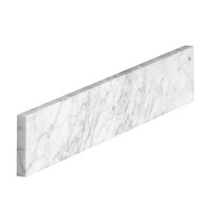 lot 35179 image: 21 in.Marble Sidesplash in Carrara