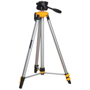 lot 35198 image: DEWALT Portable Laser Level Tripod.The Adjustable Piece is Missing