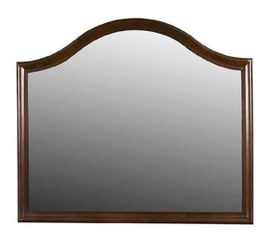 lot 5006 image: New Classic Furniture Sheridan Mirror, Burnished Cherry