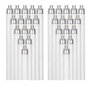 lot 5012 image: Sunlite 54-Watt T5 Linear Fluorescent Light Bulb Mini Bi Pin Base, 4100K, 40-Pack