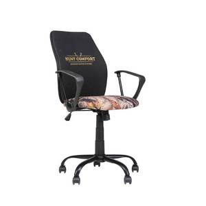 lot 5021 image: Hunt Comfort GelCore Black Mesh Swivel Blind and Task Office Chair
