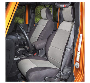 lot 5050 image: Rugged Ridge Black Neoprene Front Seat Cover
