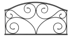 lot 5055 image: Fashion Bed Group Doral Bed Headboard, Queen