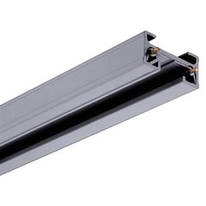 lot 5078 image: Juno Lighting T8SL Trac Master&reg SurfacePendant Single Circuit Track System Silver