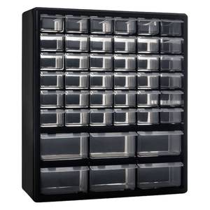 lot 5088 image: Stalwart Deluxe 42 Drawer Compartment Storage Tool Box
