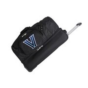 lot 5093 image: Denco NCAA 27 Rolling Drop Bottom Duffel, Villanova