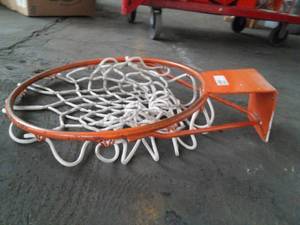 lot 10603 image: Regulation Basketball Rim wNet