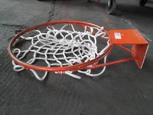 lot 10605 image: Regulation Basketball Rim wNet