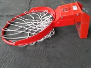 lot 10606 image: Gared Collegiate Basketball Goal